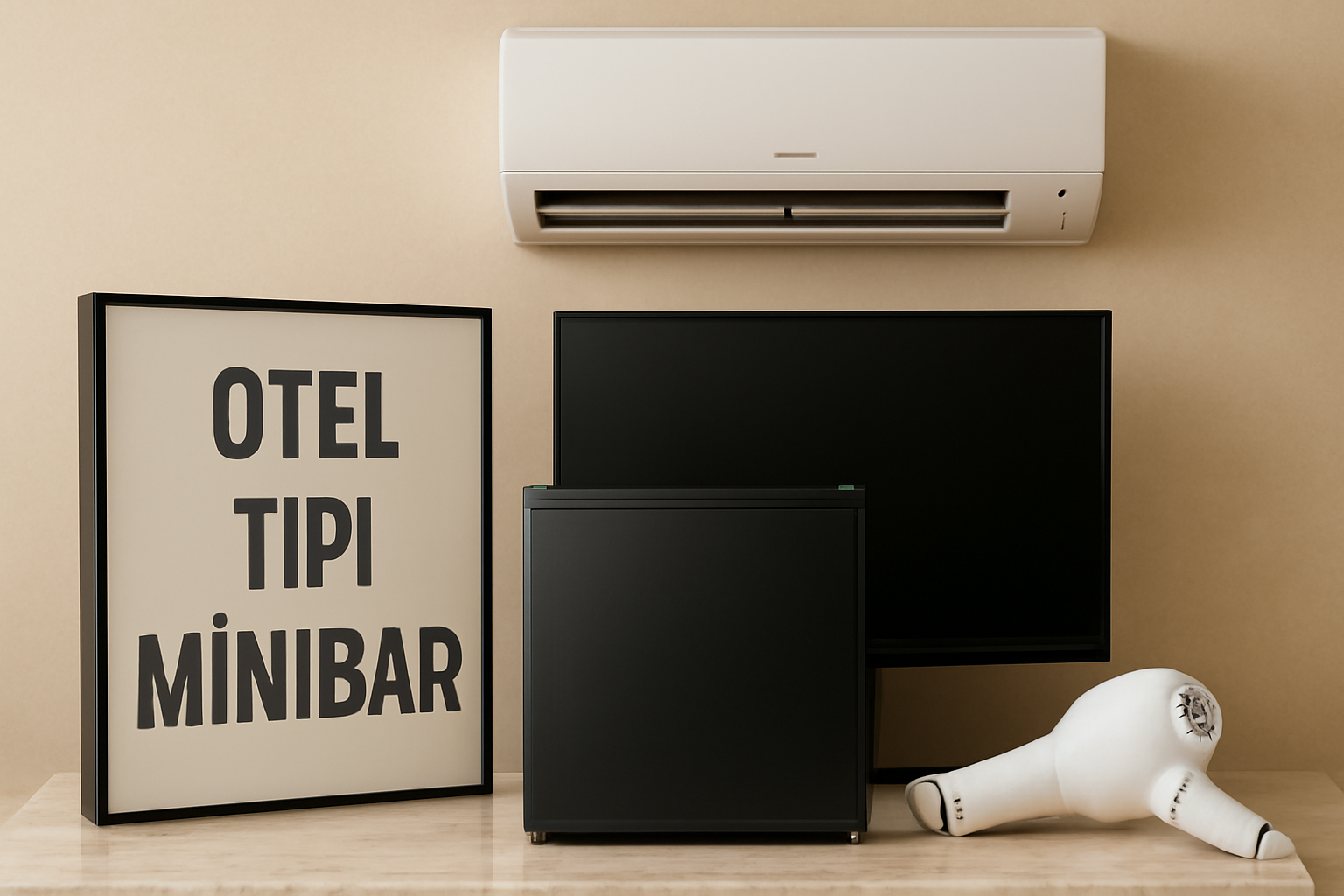 Otel Tipi Minibar ve Elektronik Ürünler